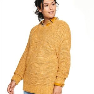dark yellow sweater
